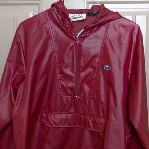 Vintage 80s Lacoste IZOD Windbreaker Pullover